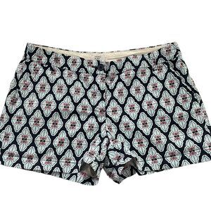 Crown & Ivy Navy Patterned Shorts 12p